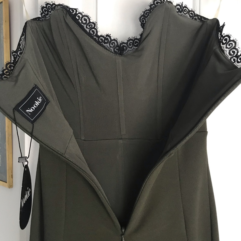 Nookie front-slit, bodycon cocktail dress - Picture 9 of 15